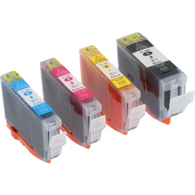 Cartouche compatible Canon PGI-5BK 4-kleuren - 4 couleurs - Multipack