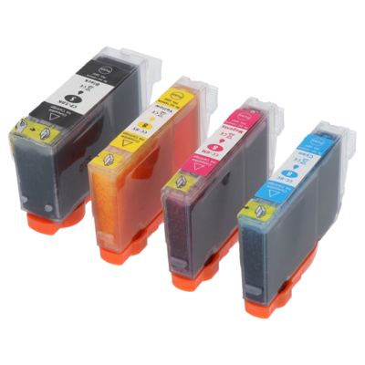 Cartouche compatible Canon PGI-5BK 4-kleuren - 4 couleurs - Multipack