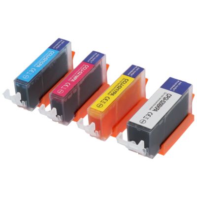 Cartouche compatible Canon CLI-521 CMYK - 4 couleurs - Multipack