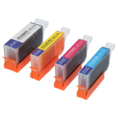 Cartouche compatible Canon CLI-521 CMYK - 4 couleurs - Multipack