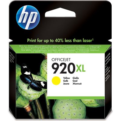HP 920XL (CD974AE) - Jaune - Cartouche d'encre - Grande capacité