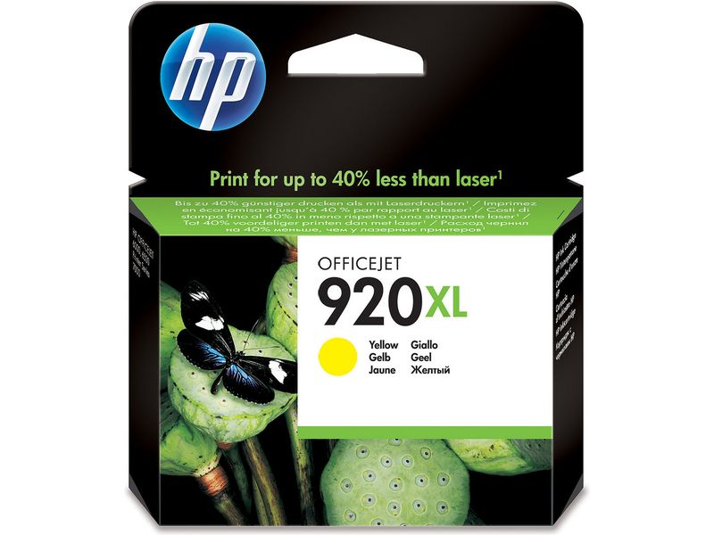 HP 920XL (CD974AE) Inktcartridge Geel Hoge capaciteit