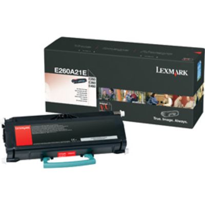 Lexmark E260A21E - Noir - Toner