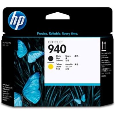 HP 940 (C4900A) - Noir + jaune - Tête d'impression