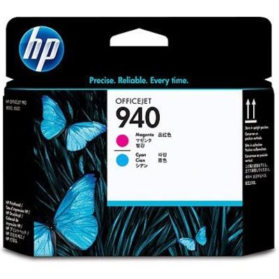 HP 940 (C4901A) - Cyan + magenta - Tête d'impression