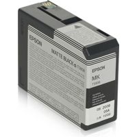 Epson T580 (C13T580800) - Noir mat - Cartouche d'encre