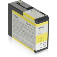 Epson T580 (C13T580400) - Jaune - Cartouche d'encre