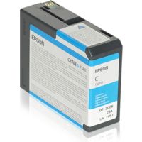 Epson T580 (C13T580200) - Cyan - Cartouche d'encre