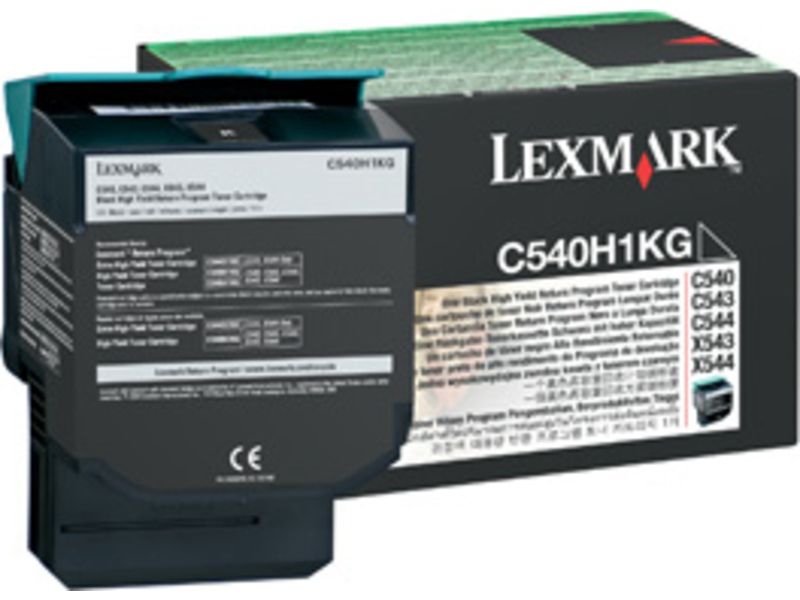 Lexmark C540H1KG Toner Zwart Hoge capaciteit