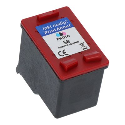 Cartouche compatible HP 58 (C6658A) - Couleurs des photos