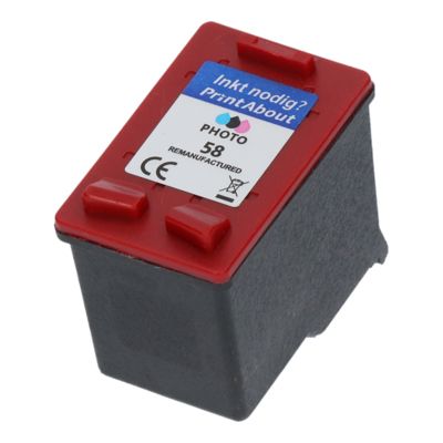 Cartouche compatible HP 58 (C6658A) - Couleurs des photos