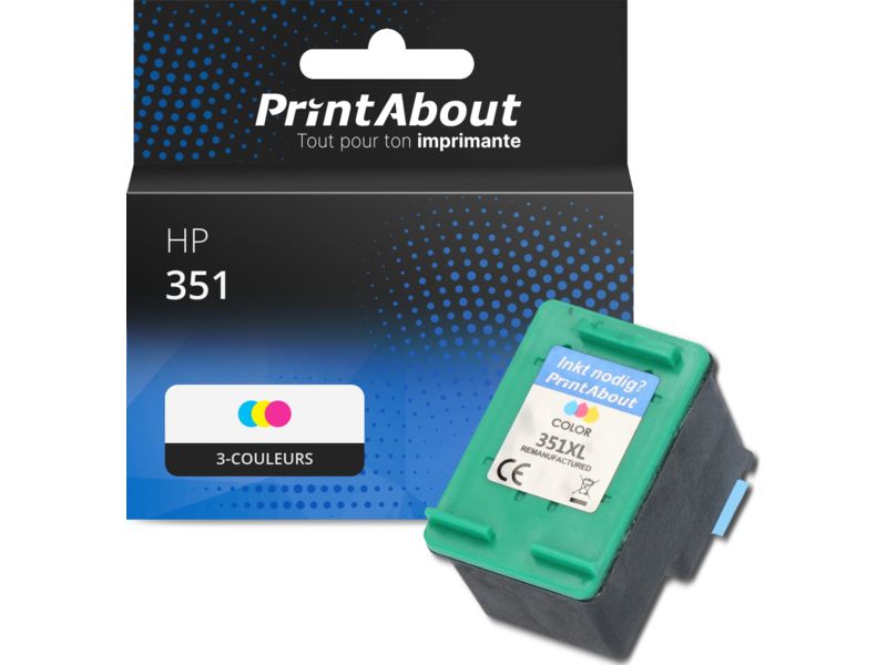 Cartouche compatible HP 351 (CB337EE) - 3-couleurs