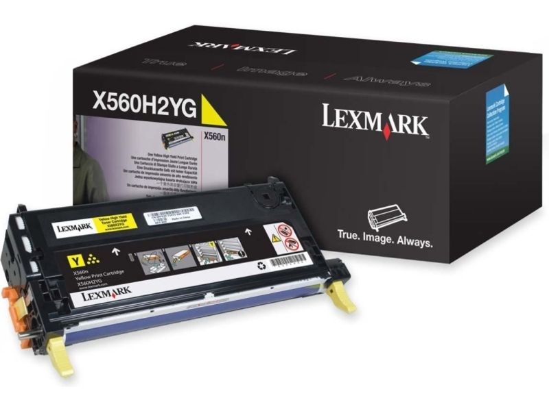 Lexmark X560H2YG Toner Geel Hoge capaciteit