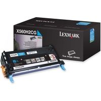 Lexmark X560H2CG - Cyan - Toner - Grande capacité