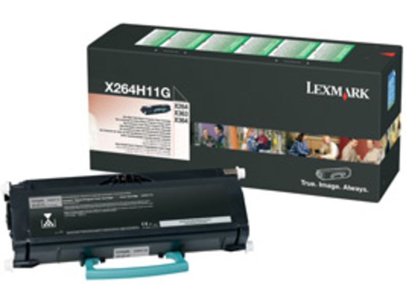 Lexmark X264H11G Toner Zwart Hoge capaciteit