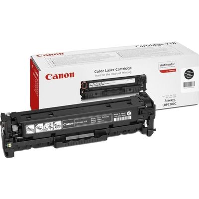 Canon 718 BK - Noir - Toner