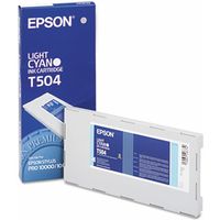 Epson T504 (C13T504011) - Cyan clair - Cartouche d'encre