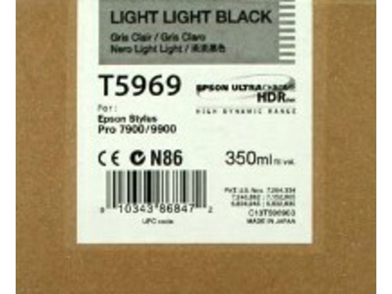 Epson T5969 (C13T596900) Cartouche d'encre noir clair