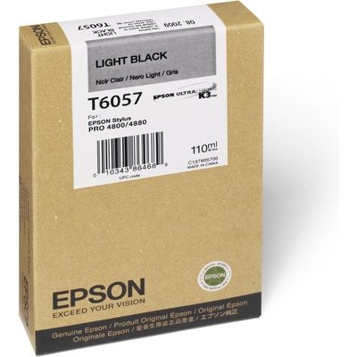 Epson T6057 (C13T605700) Cartouche d'encre Noir clair