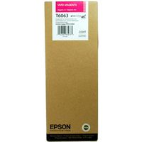 Epson T6063 (C13T606300) Cartouche d'encre magenta vif