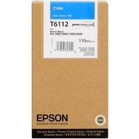 Epson T6112 (C13T611200) Cartouche d'encre Cyan
