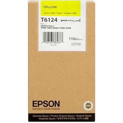 Epson T6124 (C13T612400) Cartouche d'encre jaune