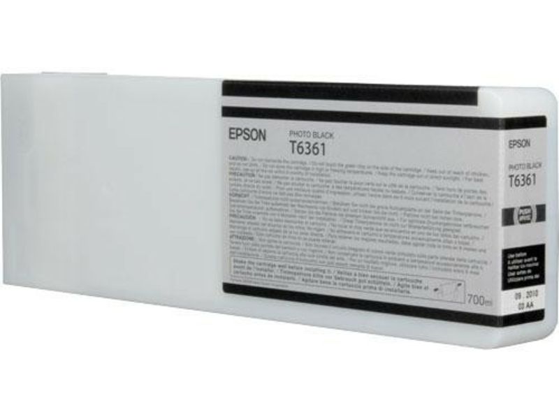 Epson T6361 (C13T636100) Inktcartridge Foto-zwart