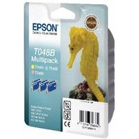Epson T048B (T048B4010) Cartouche d'encre jaune/cyan clair + magenta