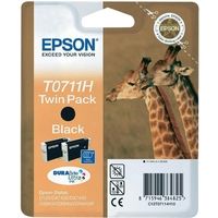 Cartouche d'encre Epson T07114H10 Noir x2 - Multipack