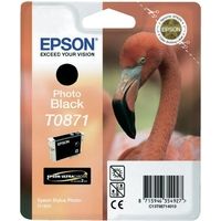 Epson T0871 (C13T08714010) Cartouche d'encre Noir Photo