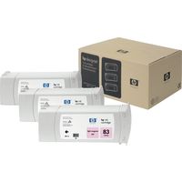 HP 83 (C5077A) Cartouche d'encre magenta clair 3x UV - Multipack