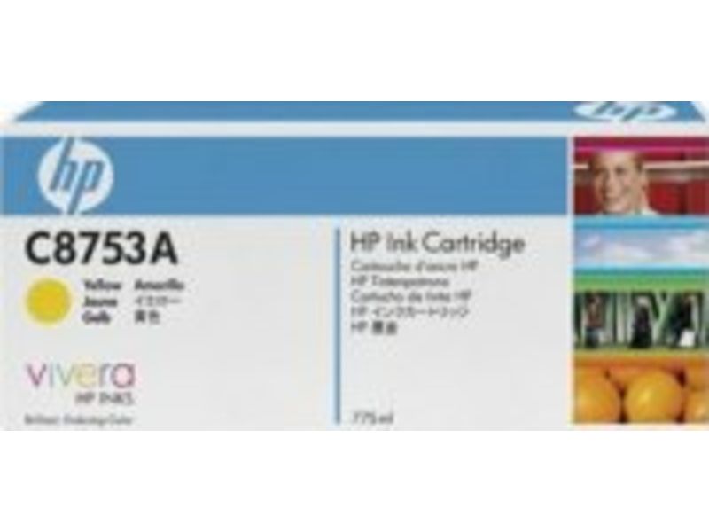 HP C875 (C8753A) Inktcartridge Geel
