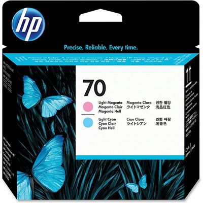 HP 70 (C9405A) - Cyan clair + magenta clair - Tête d'impression
