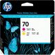 HP 70 (C9406A) - Magenta + jaune - Cartouche d'encre