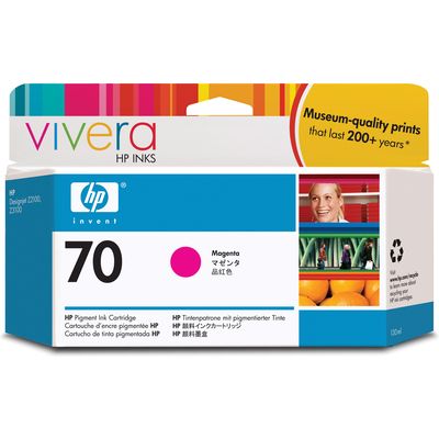 HP 70 (C9453A) - Magenta - Cartouche d'encre