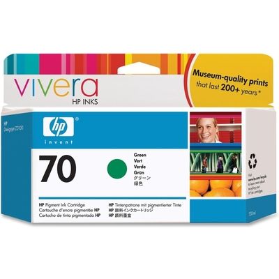 HP 70 (C9457A) - Vert - Cartouche d'encre