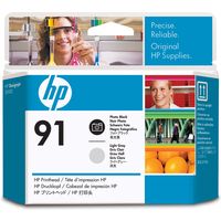 HP 91 (C9463A) - Noir photo + gris clair - Cartouche d'encre