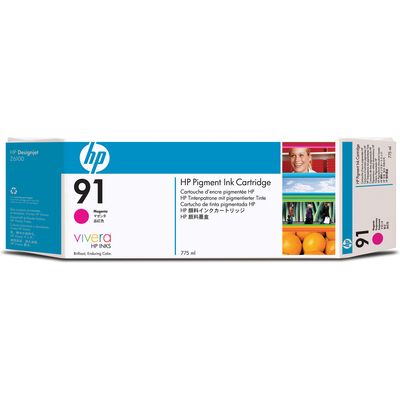 HP 91 (C9468A) - Magenta - Cartouche d'encre