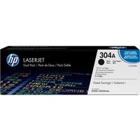 Toner HP 304A (CC530AD) Noir x2 - Multipack