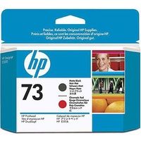HP 73 (CD949A) - Noir mat + rouge - Cartouche d'encre