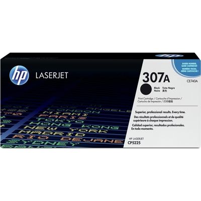 HP 307A (CE740A) - Noir - Toner
