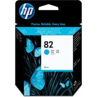 HP 82 (CH566A) - Cyan - Cartouche d'encre