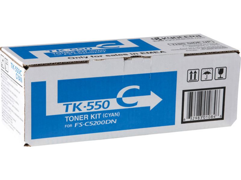 Kyocera TK-550C Toner Cyaan