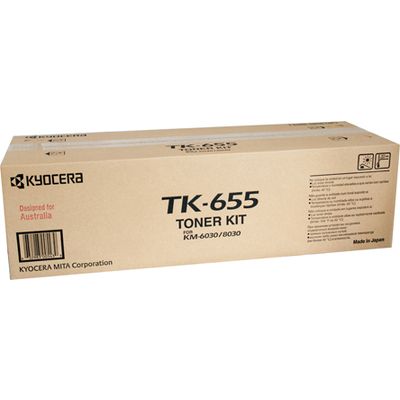 Kyocera TK-655 - Noir - Toner