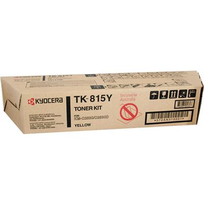 Kyocera TK-815Y - Jaune - Toner