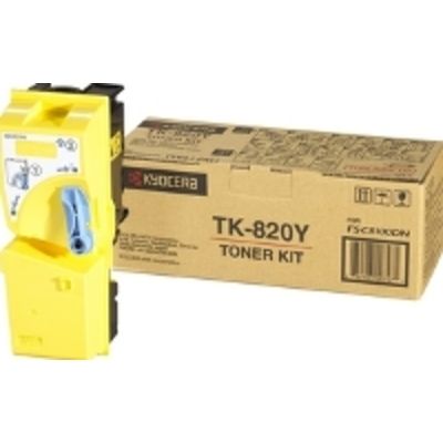 Kyocera TK-820Y - Jaune - Toner