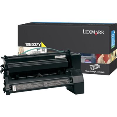 Lexmark 10B032Y - Jaune - Toner