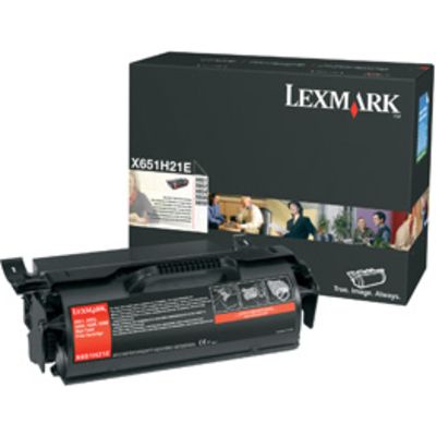 Lexmark X651H21E - Noir - Toner - Grande capacité