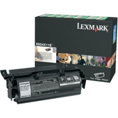 Lexmark X654X11E - Noir - Toner - Très grande capacité