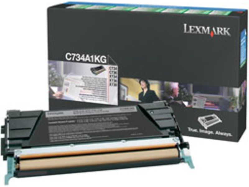 Lexmark C734A1KG Toner Zwart